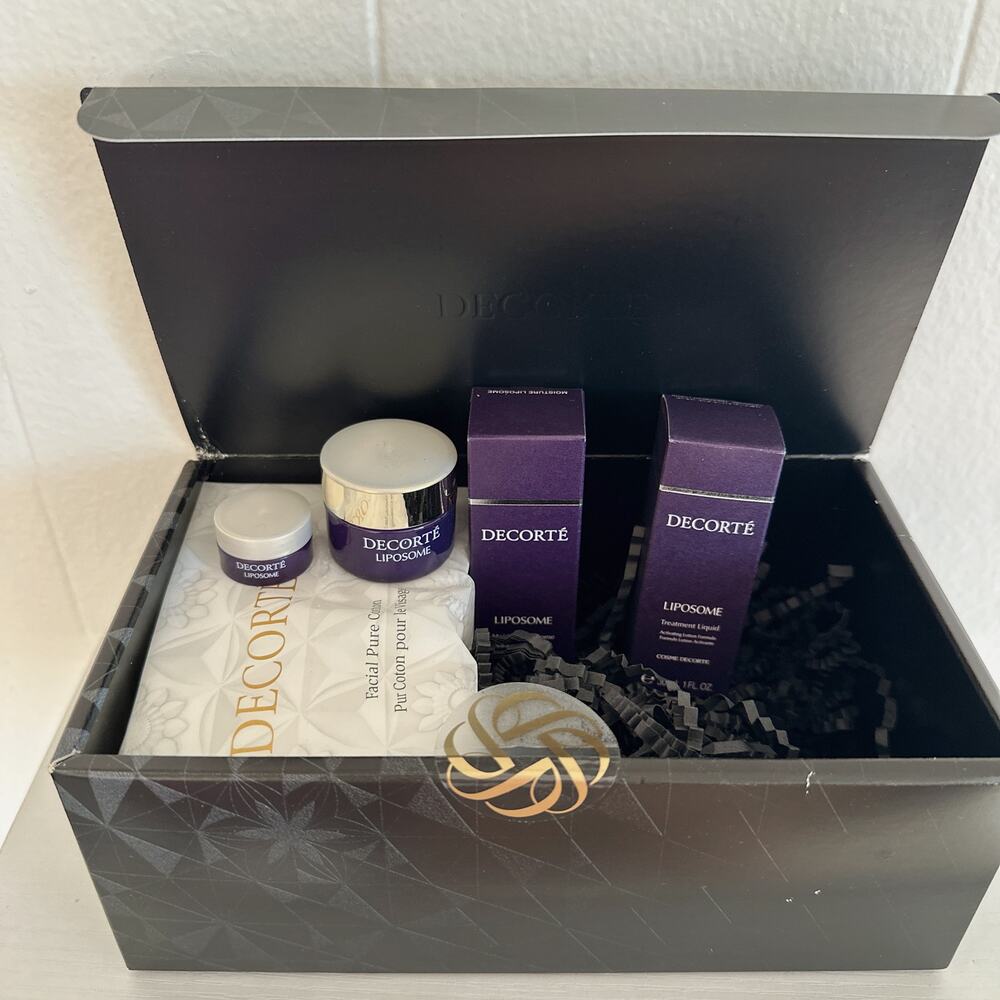5-Piece Ritual Set Decorté Liposome Advanced Repair Travel Glass Skin K-J-Beauty